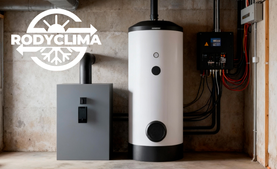 deposito de inercio de acero negro